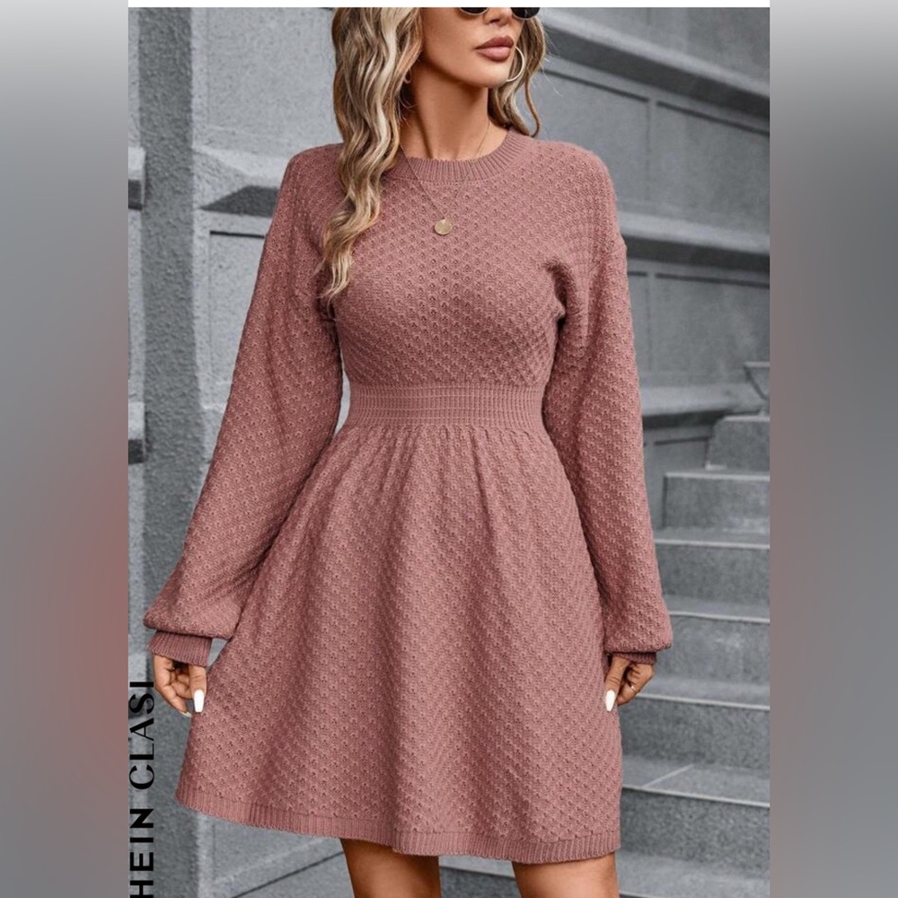 💕 Boho Balloon Sleeve Dress